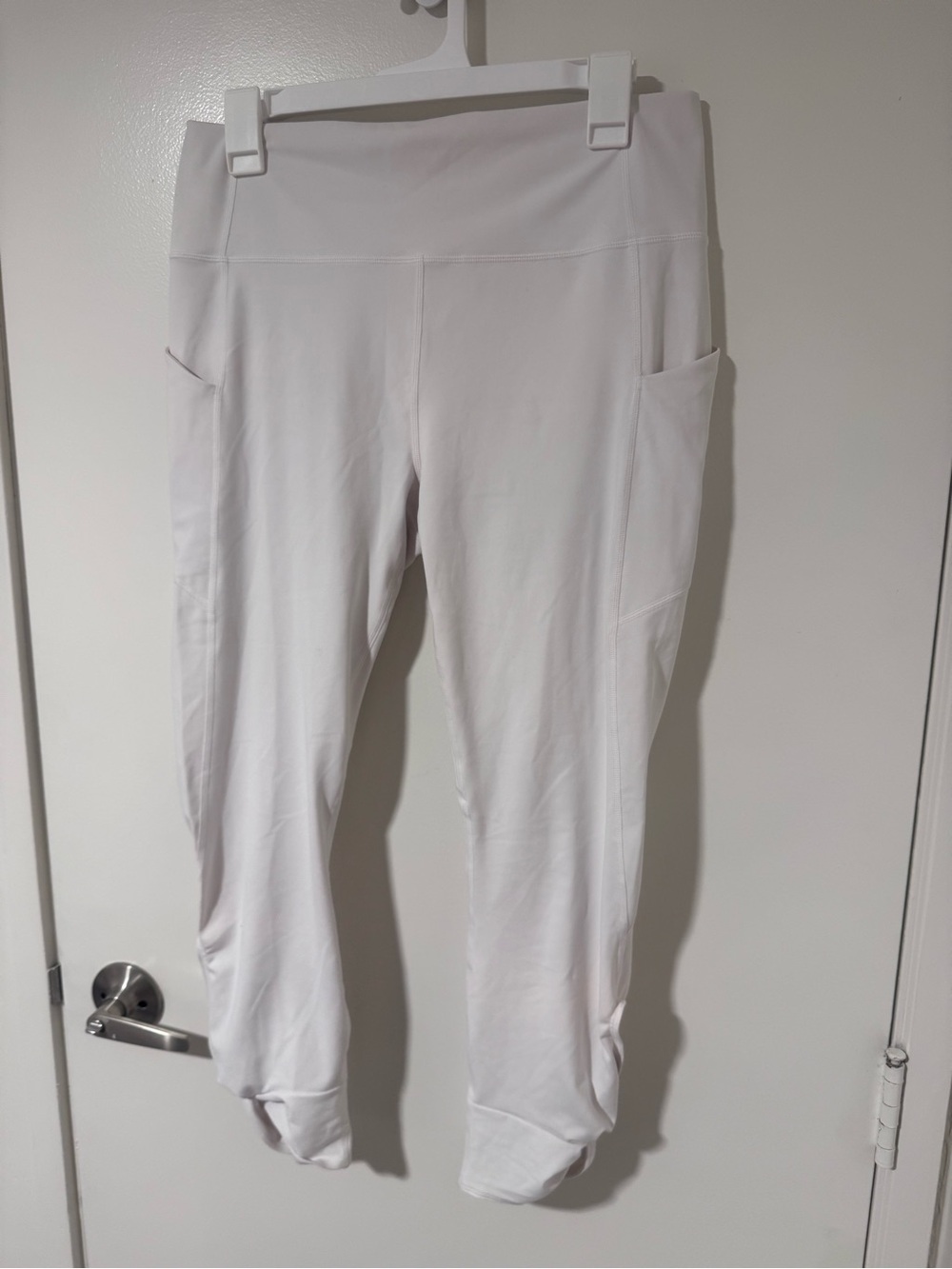 Fabletics PureLuxe White High-Waist Leggings
